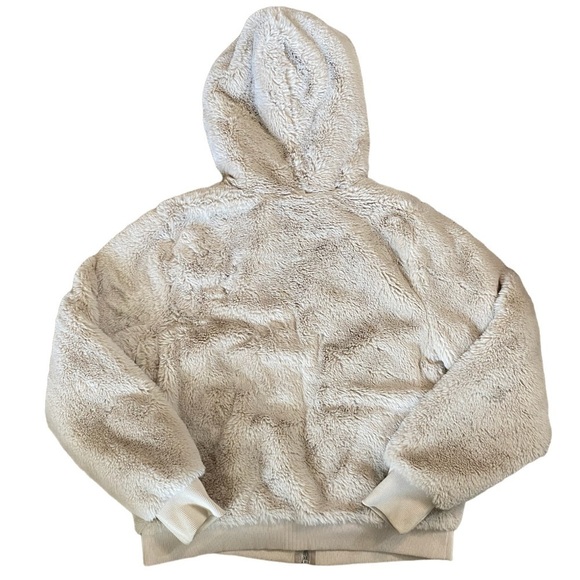 Athleta Ritual Faux Fur jacket large new - Picture 4 of 13